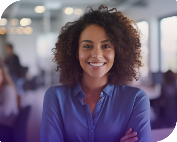 Funcionária da Edge UOL preparada para receber novos Edgers, candidatos interessados por oportunidades anunciadas.