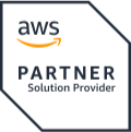 Selo da certificação AWS Partner. Solution Provider