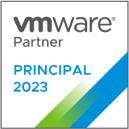 Selo da certificação Vmware Partner. Principal 2023